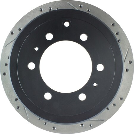 Centric Parts Sport Drilled/Slotted Brake Rotor, 127.44094L 127.44094L
